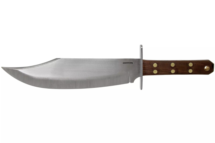 Couteau Bowie Condor Undertaker 62706 lame 25,9cm manche noyer + &eacute;tui en cuir