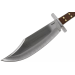 Couteau Bowie Condor Undertaker 62706 lame 25,9cm manche noyer + étui en cuir