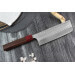 Couteau nakiri japonais artisanal Yoshimi Kato SG2 Tsuchime 16cm