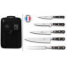 Sac spécial chef Sabatier Chef 4 couteaux de cuisine français + 1  fourchette - Exclusivité