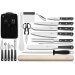 Sac spécial chef Sabatier 32 Dumas Cuisineco 4 couteaux + 14 ustensiles - Exclusivité