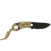 Couteau de cou Condor Carlitos Neck 60717 lame 6,4cm manche ajouré avec paracorde + étui