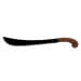 Machette Condor Golok 60932 lame noire 36cm manche en noyer avec étui en cuir