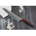 Couteau de chef japonais artisanal Yoshimi Kato SG2 Tsuchime 24cm