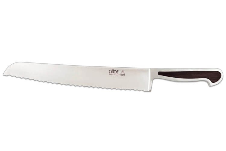 Couteau à pain Güde Delta D431/26 forgé à la main lame dentée 26cm