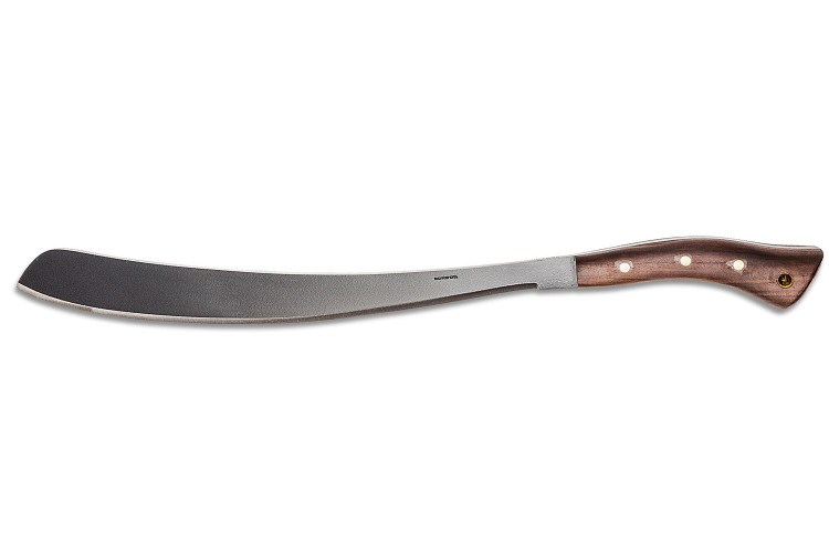Machette Condor Parang 60940 lame noire 44,5cm manche en noyer avec &eacute;tui en cuir