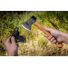 Hache Condor Scout 61400 manche en bois hickory avec couvre-lame en cuir
