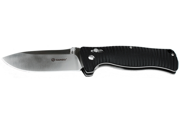 Couteau pliant Ganzo Firebird GG720BK manche en G10 noir 12cm
