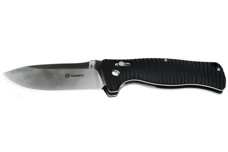 Couteau pliant Ganzo Firebird GG720BK manche en G10 noir 12cm