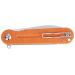 Couteau pliant Ganzo Firebird GFH922OR manche en G10 orange 11cm