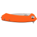 Couteau pliant Ganzo Skimen GSKIMENOR manche en G10 orange 12cm