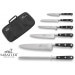 Mallette de 4 couteaux + 1 fusil Sabatier Chef fabrication française