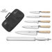 Mallette cuisine Sabatier Brocéliande 5 couteaux fabrication française + 1 fusil