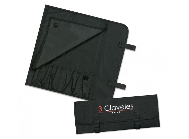 Trousse pour 6 couteaux de cuisine 3 Claveles