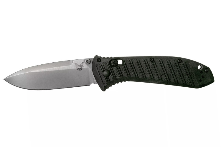 Couteau pliant Benchmade Presidio II 570-1 manche 12,7cm CF-Elite avec clip r&eacute;versible
