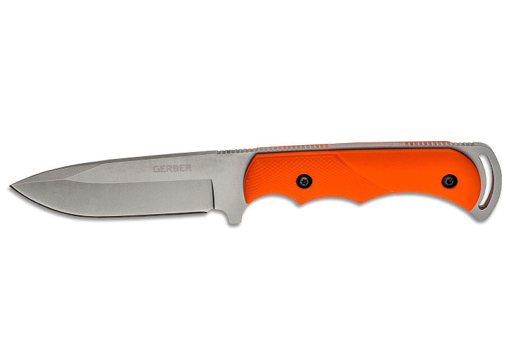 Couteau Gerber Freeman Guide GE003584 lame 10cm manche en nylon orange + &eacute;tui en cordura