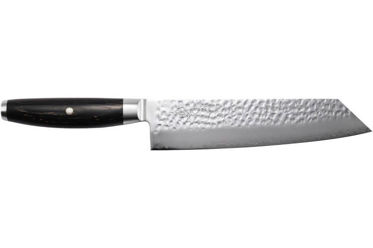 Couteau kiritsuke japonais Yaxell Ketu lame 20cm manche en Pakkawood