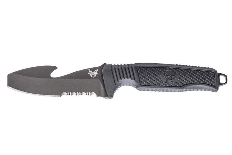 Couteau Benchmade H20 Fixed 112SBK-BLK lame 8,9cm manche caoutchouc avec &eacute;tui en kydex