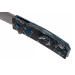 Couteau pliant Benchmade Tengu Flipper 601-211 lame damassée manche g10/carbone 9,8cm avec étui en cuir