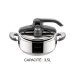 Autocuiseur Lagostina Novia Lagoeasy'up fond Lagoplan 2 programmes de cuisson
