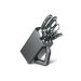 Bloc 5 couteaux de cuisine forgés Victorinox + ciseaux 