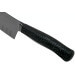 Couteau santoku Wusthof Performer lame alvéolée 17cm à revêtement noir anti-rayures
