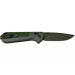 Couteau pliant Benchmade Redoubt 430BK manche Grivory gris/vert 12cm