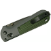 Couteau pliant Benchmade Redoubt 430SBK lame semi-dentelée manche Grivory gris/vert 12cm