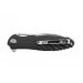 Couteau pliant Ganzo Firebird GFH71BK manche en G10 noir rainuré 11,2cm avec clip