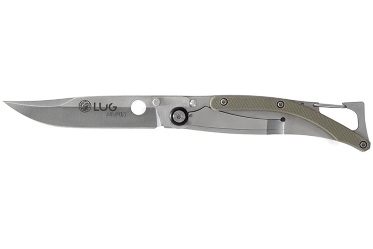 Couteau pliant Lug SP1SD D&eacute;sert manche en G10 11cm avec clip