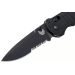 Couteau pliant Benchmade Tactical Triage 917SBK manche en G10 noir 12,4cm avec coupe ceinture