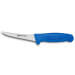 Couteau à désosser professionnel Fischer HACCP lame courbée 15cm manche bleu