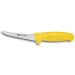 Couteau à désosser professionnel Fischer HACCP lame courbée 15cm manche jaune