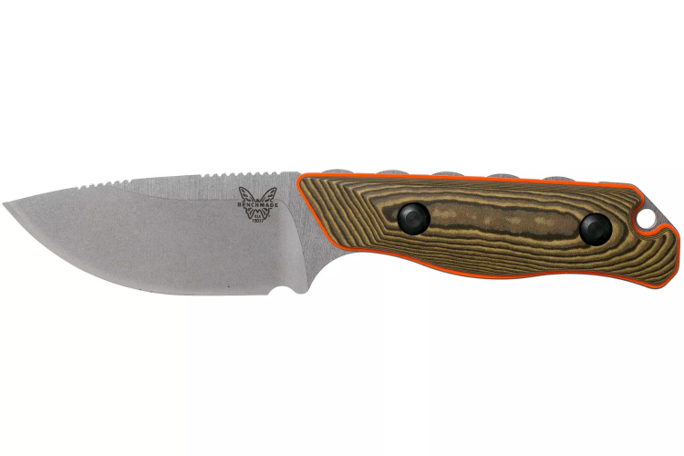 Couteau de chasse Benchmade Hidden Canyon Hunter 15017-1 lame 7cm manche G10/Richtlite + &eacute;tui boltaron