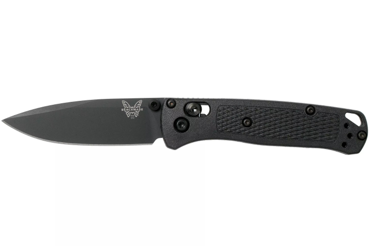 Couteau pliant Benchmade Mini Bugout 533BK-2 manche fibre de carbone CF-Elite&reg; noir 9cm