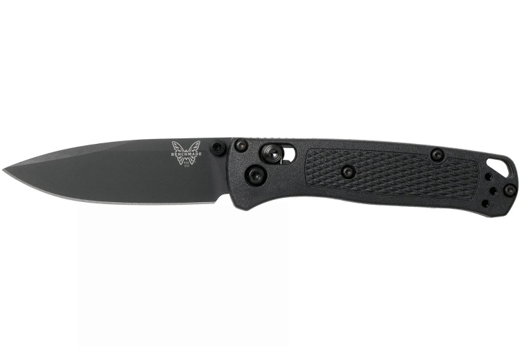 Couteau pliant Benchmade Mini Bugout 533BK-2 manche fibre de carbone CF-Elite® noir 9cm