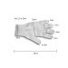 Gant de protection Victorinox Soft haute résistance aux coupures taille S