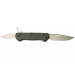 Couteau pliant multifonction Benchmade Weekender 317 double lame manche micarta/aluminium gris 9cm avec décapsuleur