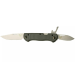 Couteau pliant multifonction Benchmade Weekender 317 double lame manche micarta/aluminium gris 9cm avec décapsuleur