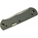Couteau pliant multifonction Benchmade Weekender 317 double lame manche micarta/aluminium gris 9cm avec décapsuleur