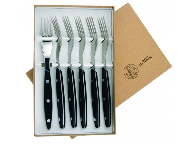 Coffret 6 fourchettes de table Au Nain Brasserie