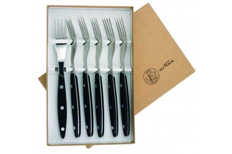 Coffret 6 fourchettes de table Au Nain Brasserie