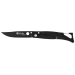 Couteau pliant Lug SP1TB noir mat manche en G10 et acier 11cm avec clip