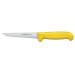 Couteau à désosser professionnel Fischer HACCP lame droite 14cm manche jaune