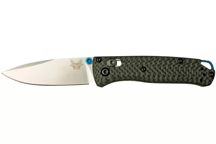 Couteau pliant Benchmade Mini Bugout 533-3 manche fibre de carbone noir 9cm
