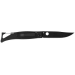 Couteau pliant Lug SP1TBB noir mat et bleu black titanium 11cm avec clip