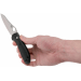 Couteau pliant Benchmade Mini Griptilian 555-S30V manche nylon renforcé de verre noir 9,8cm