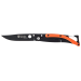 Couteau pliant Lug SP1TO noir mat et orange black titanium 11cm avec clip