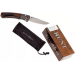 Couteau pliant Benchmade Crooked River 15080-2 manche bois 13,5cm