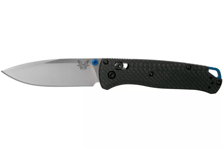 Couteau pliant Benchmade Bugout 535-3 manche fibre de carbone noir 10,7cm